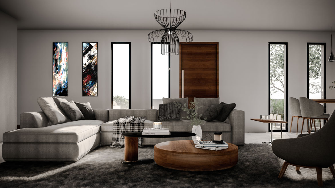 Living room visualization